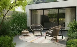 a casa mia Lounge-Sessel Farum Grau