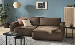 Best Ecksofa mit Schlaffunktion Capri Braun