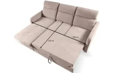Best Ecksofa mit Schlaffunktion Emil Grün