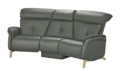 Best himolla Einzelsofa Leder 4708 Dunkelgrau