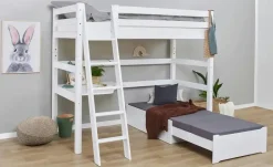 Best Hoppekids Hochbett ECO Luxury Weiß