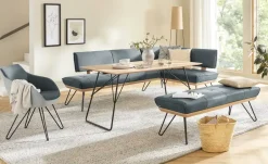 KOINOR Bänke^Eckbank Leder Dining System 4