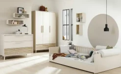 Best PAIDI Wickelkommode Breit Eefje kaschmirfarben,Eiche (Nachbildung)
