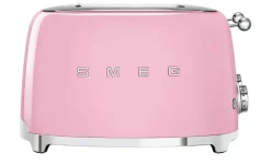 Clearance smeg 4-Slot-Toaster TSF03PKEU Pink,Rosa