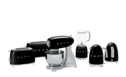smeg Toaster TSF01BLEU Schwarz
