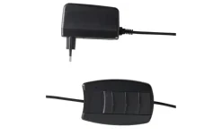 Best Trio LED-Stehleuchte, Schwarz, Kreise Schwarz,lackiert