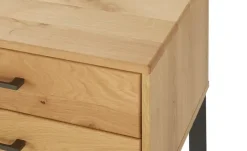 Best Woodford Nachtkommode teilmassiv Smilla Eiche Bianco (Nachbildung)
